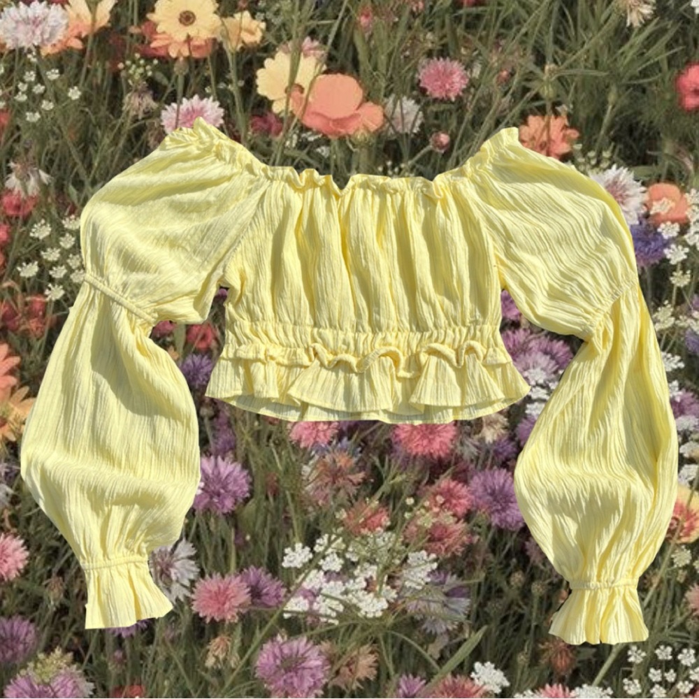 Butter Yellow Blouse